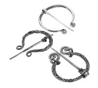 SAFIGLE 3pièces Broches Style Nordique Vintage Ensemble Épingles Châle Fermoirs Cape Style Renaissance Foulard Accessoire Mode Festivals Quotidien