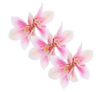 SAFIGLE 3pièces Épingles à Cheveux Orchidées Cymbidium Fleurs Exotiques Pour Mariages Sorties Printanières Et Plages Accessoires Bohemian Chic