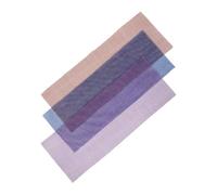 SAFIGLE 3pièces Filet Exfoliant Africain Éponge Pour Bain Lisseur De Peau Pour Corps Dos Usage Quotidien