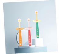 SAFIGLE 3pièces Lot De Brosses à Dents Manuelles Souples Pour Garçon Fille Garçon Fille Faciles à Utiliser