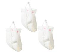 SAFIGLE 3pièces Serviettes Hygiéniques Maternelles Avec Mesure De Lochies Absorption Instantanée Pratiques Pour Postpartum Individuellement Emballées