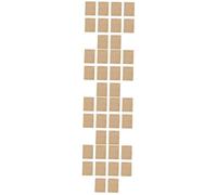 SAFIGLE 4 Ensembles Gâteau Moxa Moxibustion Massages Gâteau Carré Au Moxas Petit Gâteau Moxas Gâteau D'armoise Santé Gâteaux À L'armoise Chinoise Gâteau À L'armoise 10 Pièces * 4