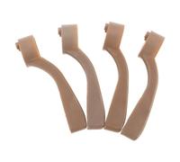 SAFIGLE 4 pièces de rechange pour tondeuse à levier conique - Tondeuse à cheveux ergonomique avec levier réglable compatible avec Wahl 8148, 8591 - Outil de réglage de lame de salon couleur café