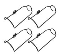 SAFIGLE 4 Pièces Étagère Murale à Vin Design Modulaire Empilable Angles Inclinés en Métal Noir Optimisée pour Murs Étroits, pour Bouteilles de Vin et Spiritueux Salle à Manger Cuisine