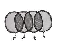 SAFIGLE 4 pièces Filets à Cheveux Élastiques pour Queue de Cheval Lot de Accessoires de Perruque Respirants et Pratiques pour Filles