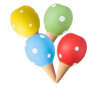 SAFIGLE 4 Pièces Globes D'arrosage Automatique en Céramique à Pois | Hydratation Régulière, Libération Continue, Usage Intérieur et Jardinage, Accessoires pour Plante, des Déchets