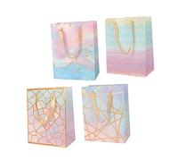 SAFIGLE 4 Pièces Grand De Fête Noirs Fournitures De Fête Toi Réutilisable Petit Faveur Du Parti Bonbon Service Bonbons Papier