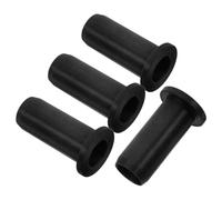 SAFIGLE 4 Pièces Manchon de Protection en Plastique Multifonctionnel pour Rames de Kayak, Accessoire Bateau Noir, pour Sports Nautiques et Usage Polyvalent
