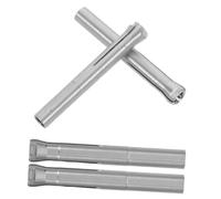 SAFIGLE 4 Pièces Mandrin de Perceuse à Ongles Mandrin à Pince pour Perceuse à Ongles Jeu à Trois Mors avec Serrage Rapide de Rechange