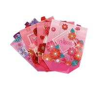 SAFIGLE 4 Pièces pour femme à main petit faire la fête de femme d'emballage pour fleuriste de fête de fleurs à fleurs réutilisable tissu non tissé