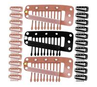SAFIGLE 40 Pièces Épingles à Clips de Perruque Vent Accessoires pour Extensions et Tresses