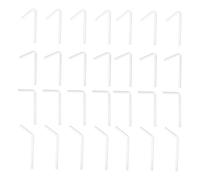 SAFIGLE 40 pièces Tubes Verre Coudés pour Laboratoire Expérimentation Chimique Transparent Résistant Chaleur et Produits Chimiques