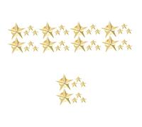 SAFIGLE 40pièces Étoile Épingles à Cravate Insigne Costume Décoration Pour Vêtements Chapeaux Et Accessoires