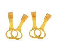 SAFIGLE 4pièces Anneaux De Tir Pour Anneaux De Sécurité Portables Pour Éveiller à Tenir Debout Couleurs Aléatoires