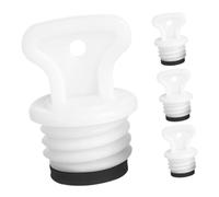 SAFIGLE 4pièces Bouchon De Bouteille Eau Chaude Capuchon Étanche Caoutchouc Pour Remplacement Accessoire Pour Bouteilles Eau Chaude Conservation Prolongée Température Pour Usage