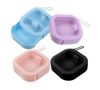 SAFIGLE 4pièces Coffret à Bijoux Organisateur Portable pour Voyage Boîte De Rangement Compacte pour Accessoires De Coiffure Et Cosmétiques