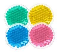 SAFIGLE 4pièces Compresses Gels Réutilisables Pour Yeux Et Visage De Fatigue Couleurs Pour Maux De Tête Et Utilisation Quotidienne Pratique Et Portable