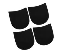 SAFIGLE 4pièces Coussinets De Talon Caoutchouc Pour Chaussures Remplacement De Talon Réparation De Semelles