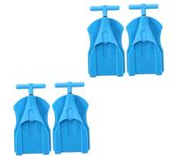 SAFIGLE 4pièces Lanceur De Gyro De Toupies Burst Couleur Aléatoire Jouet Précis Et Amusant pour Petits Explorateurs