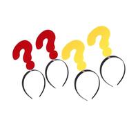 SAFIGLE 4pièces Lot De Bandeaux De Fête Avec Point Accessoires Photo Fantaisie Pour Cheveux Coiffe Décorative Pour Séances Photo