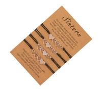 SAFIGLE 4pièces Lot De Bracelets Vague Pour Femme Bracelet Amitié Et Bijoux Élégants