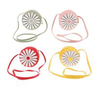 SAFIGLE 4pièces Lot de Petits Sacs à Bandoulière avec Motif Marguerite pour Filles Sacs à Main Légers Et Spacieux pour Tout-Petits Et Garçon Fille