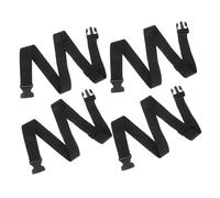 SAFIGLE 4pièces Sangles De Fixation Réglables avec Boucles Rapides Lot de Idéales pour Luggage Camping Randonnée Et Voyage