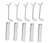 SAFIGLE 5 Ensembles Aimants Ongles Cœur et Cylindriques avec Bâtons Guide Y Outils Magnétiques pour Vernis Gel Effet Chat Manucure DIY Salon et Usage Domestique