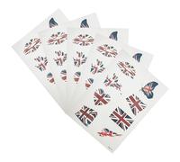 SAFIGLE 5 Ensembles Autocollants De Tatouage Faux Tatouages Portables Décoratifs Pour Visage Temporaires Délicats Fournitures De Football