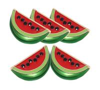 SAFIGLE 5 pièces Broche Pastèque Cartoon Clips Écharpe Mode pour Femme Épingle Corsage Accessoire Ajustable Décoration Vêtements Originale et Légère