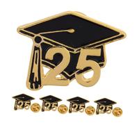 SAFIGLE 5 Pièces Épingles de Graduation Lot de Broches de Chapeau de Diplômé Souvenirs Inspirants pour Étudiants Accessoires de Cérémonie Décoration de Mode pour Célébrations Académiques