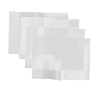 SAFIGLE 5 pièces Lot de Protège Passeports Transparents Verticals Étui Id Imperméable Mat Épais avec Multi Emplacements pour Cartes à et Facile à Nettoyer