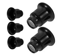 SAFIGLE 5 Pièces Loupe Tête pour Réparation Montre Lentille Bijoutier Haute Définition Grossissement Précis sans Utilisation des Mains pour Inspection Horlogère et Bijouterie