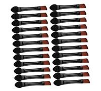 SAFIGLE 50 Pièces Double Ended Makeup Brush Disposable Angled Eyeshadow And Brow Applicator For Precise Wild Brow Shaping And Blending Travel Friendly Dual Ended Eye Brush