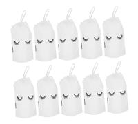 SAFIGLE 50 Pièces Sachet De Maquillage à Cordon Coulissant Trousse De Maquillage Pratique Trousse De Toilette De Voyage Sac De Rangement pour Cosmétiques Et Produits De Toilette