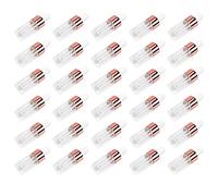SAFIGLE 50pièces Flacon Compte-gouttes Verre Transparent Lot Pour Huiles Essentielles Liquides Cosmétiques Voyage