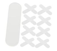 SAFIGLE 50pièces Panneau De Présentation Transparent Acrylique Pour Ongles Artificiels Échantillons De Vernis à Ongles Pour Salons De Manucure Et Pratique De Nail Art