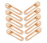 SAFIGLE 50pièces Pinces à Cheveux Dorées Accessoires Pour Créer Des Épingles à Cheveux Élégantes Et Barrette Alligator Pour Coiffure Et Mariage