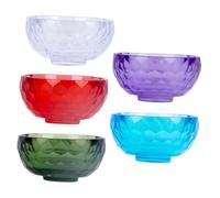 SAFIGLE 5pièces Bol Mixeur Acrylique Pour Masques Faciaux Lot De Bols De Mélange Pour Huiles Essentielles Outil De Beauté Facile à Nettoyer