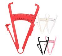 SAFIGLE 5pièces Calipers De Mesure De Graisse Outil Portable De Mesure De Cutané Précision Et Utilisation Pour Évaluer Pourcentage De Graisse