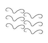 SAFIGLE 6 Pièces Anneaux de Septum Acier Inoxydable Accessoires de Piercing Corporel pour Hommes et Femmes Bijoux de Piercing de Nez Unique et Confortable
