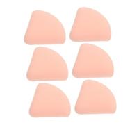 SAFIGLE 6 Pièces de coussin d'air en éponge de poudre de maquillage souples mini houppette de maquillage Ponge peut eponge éponge de bouffée de fond de teint pu Kaki