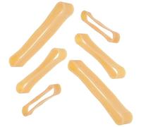 SAFIGLE 6 pièces Lot Ceintures Reliure Moule Élastiques Caoutchouc Résistant pour Fixation Stable de Moules Plâtre et Modelage