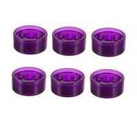 SAFIGLE 6 pièces Lot de Capuchons de Protection pour Pédale Guitare Électrique Accessoires Guitaristes Embouts Footswitch Compacts Faciles à Installer Remplacement