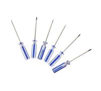 SAFIGLE 6 pièces Lot Tournevis de Précision Triangulaires pour Réparation Kit Portable Compact avec Embouts Croix Plat Y Outil Léger Ergonomique pour Lunettes et Appareils Électroniques
