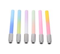 SAFIGLE 6 Pièces Rallonge pour Crayon en Plastique Ergonomique Prolongateur Résistant à L'usure Adapté aux Crayons de 0,7 Cm pour Bureau et École Prolonge la Durée de Vie