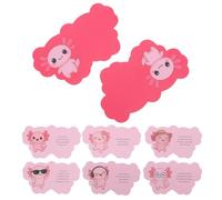 SAFIGLE 60 Cartes D'affirmation pour Femmes Motifs Axolotl Mexicain, Jeu de Cartes de Pleine Conscience, Messages Positifs et Soutien Émotionnel, Format Compact pour Bien-être Quotidien