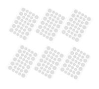 SAFIGLE 6Feuilles Boutons Invisibles Étanches pour Pratique et Imperfections