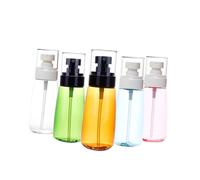 SAFIGLE 6pièces Flacons à Pompe Vides De Voyage Distributeurs Pour Cosmétiques Réutilisables Avec Capuchon Protecteur