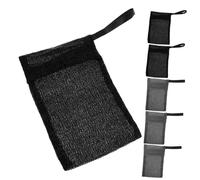 SAFIGLE 6pièces Sachets De Exfoliants Mesh Pochettes Suspendues Pour Nettoyage Du Visage Et Du Corps Pratique Pour Et Lavage De Vêtements